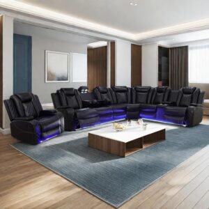 AYCP Furniture Power Recliner Sofa