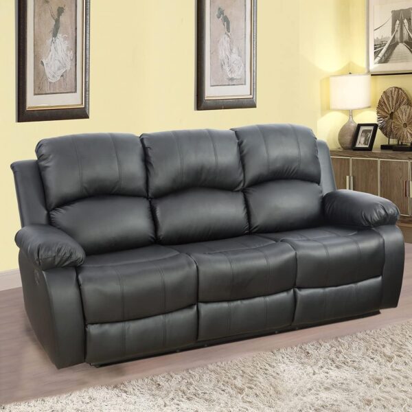 Ball & Cast Manual Recliner Sofa