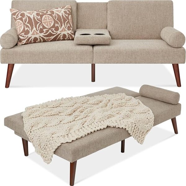 Best Choice Products Convertible Folding Sofa Bed