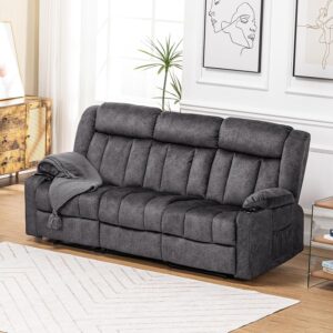 COMHOMA Fabric Reclining Sofa