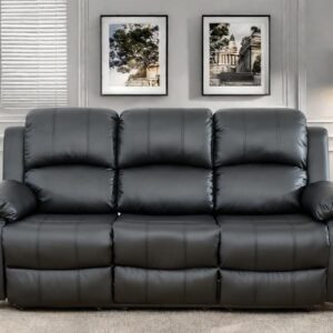 FONTOI Leather Recliner Sofa Couch