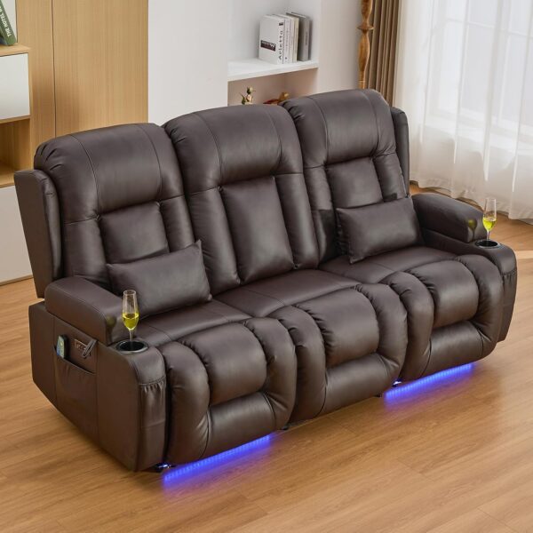 IPKIG 76" Power Reclining Sofa