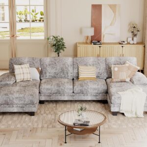 JUMMICO Sectional Sofa for Living Room