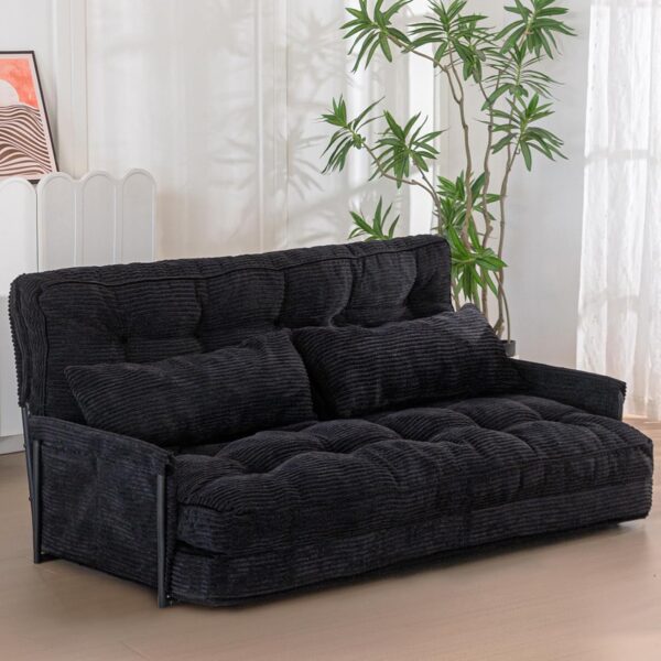 MAXYOYO 5-Position Foldable Lazy Sofa Sleeper Bed