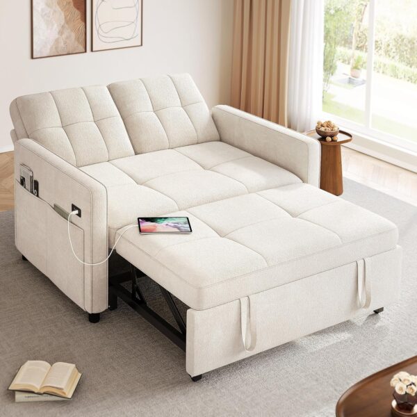 YITAHOME 55 3-in-1 Convertible Sleeper Sofa Bed